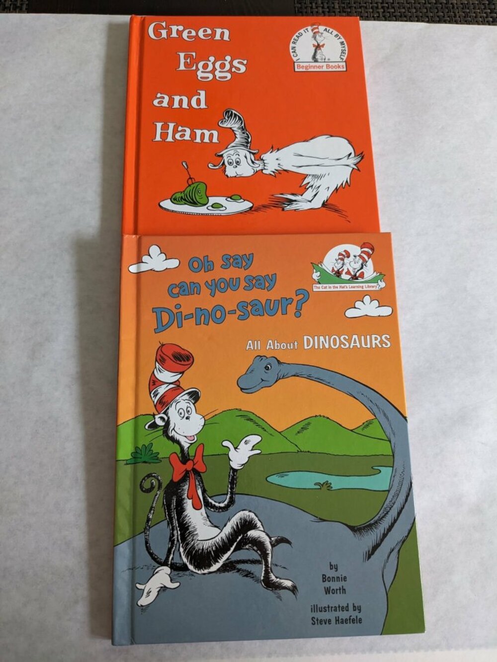 Lot of 2 Dr Seuss books